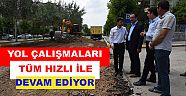Uşak Belediyesi Kentte Bozuk Yol Kalmaması Adına Bütün Birimleriyle Yoğun Bir Mesai Sarf Ediyor!