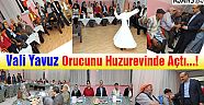 Vali Seddar Yavuz İftar Yemeğinde Orucunu Huzurevi Sakinleri İle Birlikte Açtı.